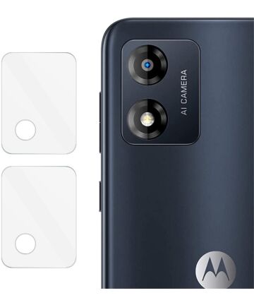 Imak Motorola Moto E13 Duo Camera Lens Protector Tempered Glass Zwart Screen Protectors