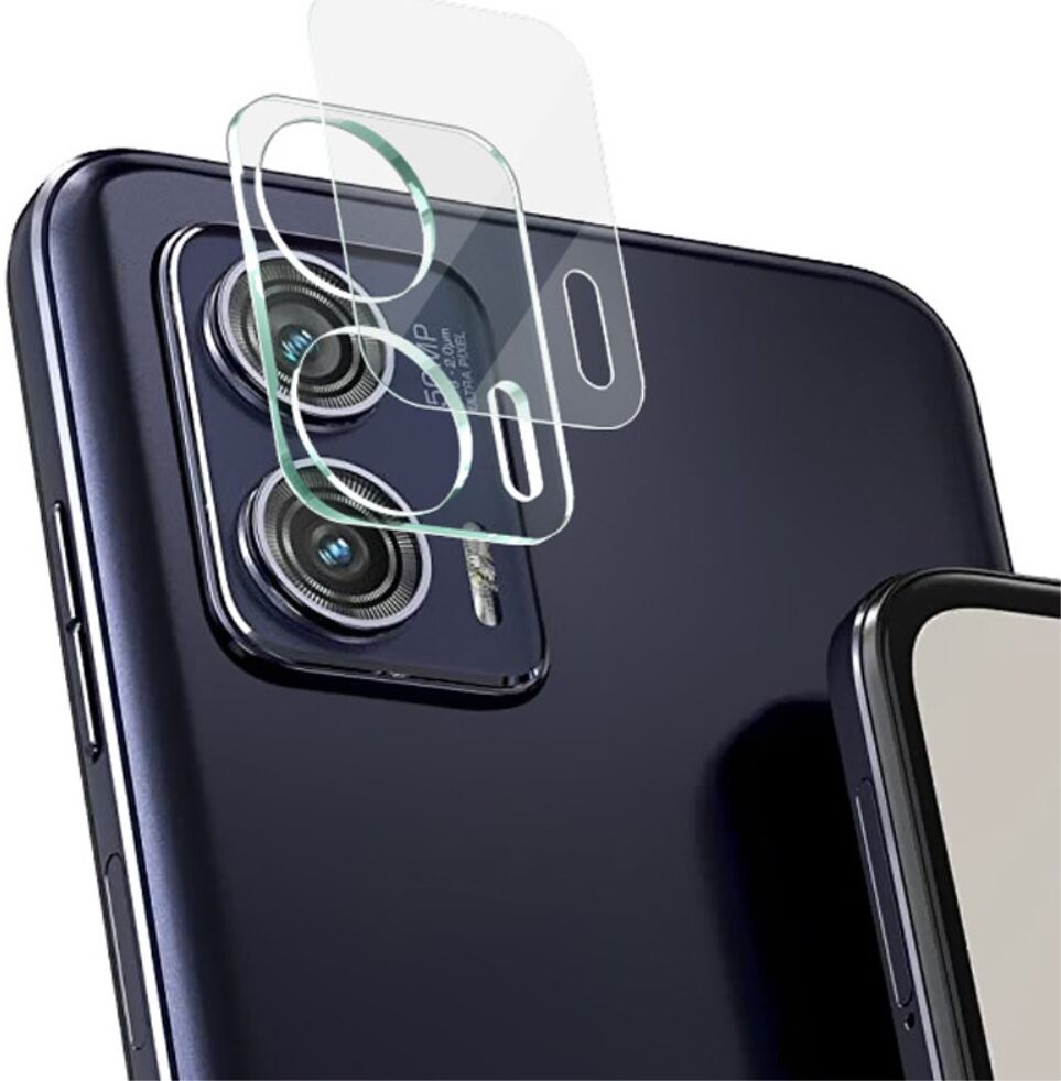 Imak Motorola Moto G73 Camera Lens Protector + Lens Cap Clear afbeelding 1