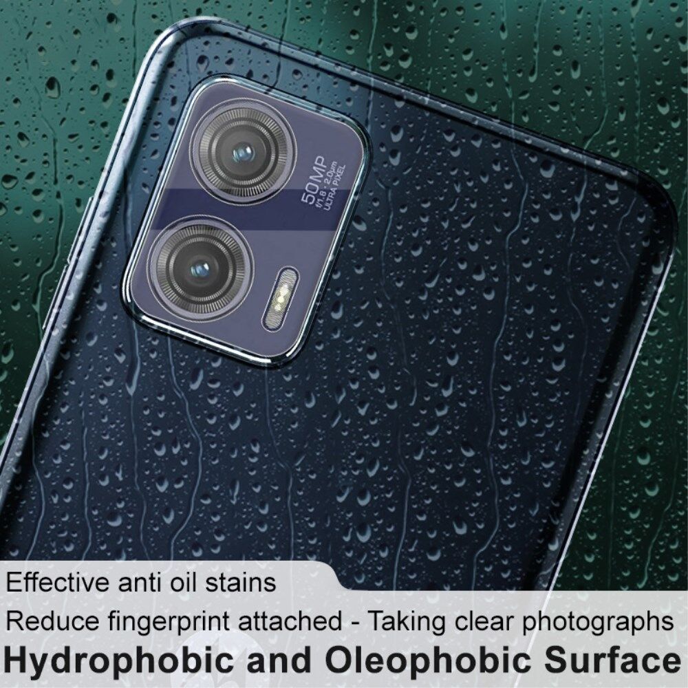 Imak Motorola Moto G73 Camera Lens Protector + Lens Cap Clear afbeelding 6
