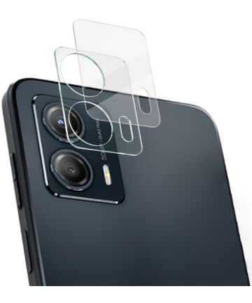 Imak Motorola Moto G53 Camera Lens Protector + Lens Cap Clear Screen Protectors