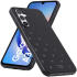HappyCase Samsung Galaxy A34 Hoesje Flexibel TPU Hartjes Print Zwart afbeelding 4