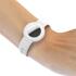 Apple AirTag Horloge Bandje voor Kinderen Siliconen Wit afbeelding 4