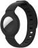 Apple AirTag Horloge Bandje voor Kinderen Siliconen Zwart