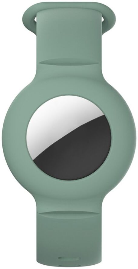 Apple AirTag Horloge Bandje voor Kinderen Siliconen Groen afbeelding 4