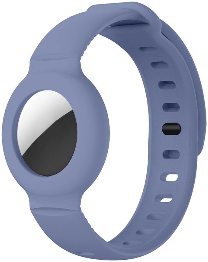 Apple AirTag Horloge Bandje voor Kinderen Siliconen Blauw afbeelding 1
