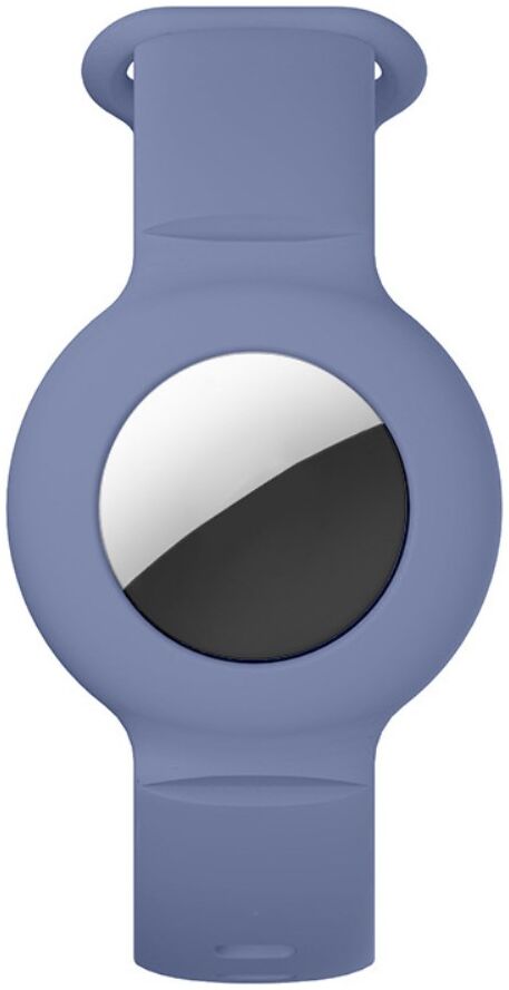 Apple AirTag Horloge Bandje voor Kinderen Siliconen Blauw afbeelding 3