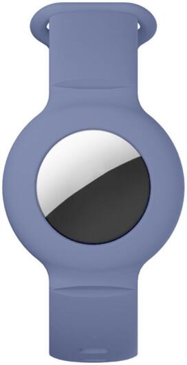 Apple AirTag Horloge Bandje voor Kinderen Siliconen Blauw afbeelding 3
