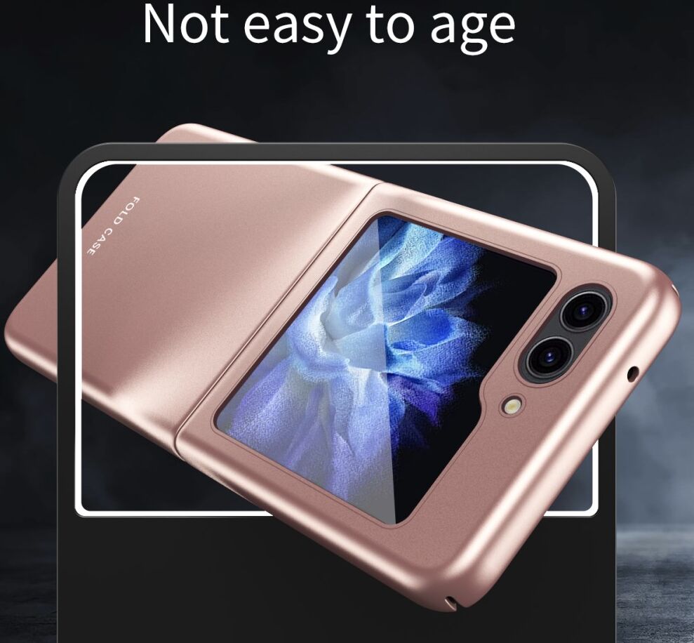 Samsung Galaxy Z Flip 5 Hoesje Hard Back Cover Zwart afbeelding 4