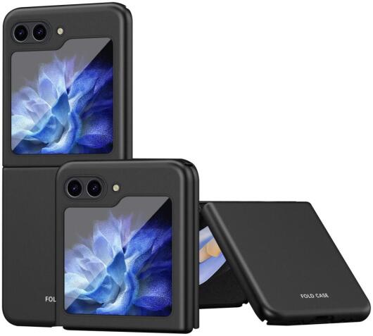 Samsung Galaxy Z Flip 5 Hoesje Hard Back Cover Zwart afbeelding 1