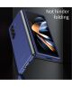 Samsung Galaxy Z Fold 5 Hoesje Hard Back Cover Blauw