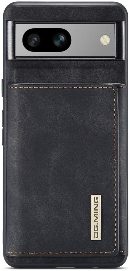 DG Ming Google Pixel 7a Hoesje met Magnetische Kaarthouder Zwart afbeelding 4