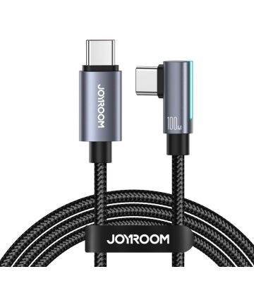 JOYROOM 100W Snellader USB-C naar USB-C Kabel 1.2M Zwart Kabels