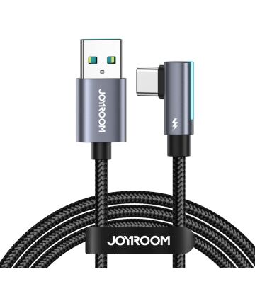 JOYROOM 3A Fast Charge USB-A naar USB-C Kabel 1.2M Zwart Kabels