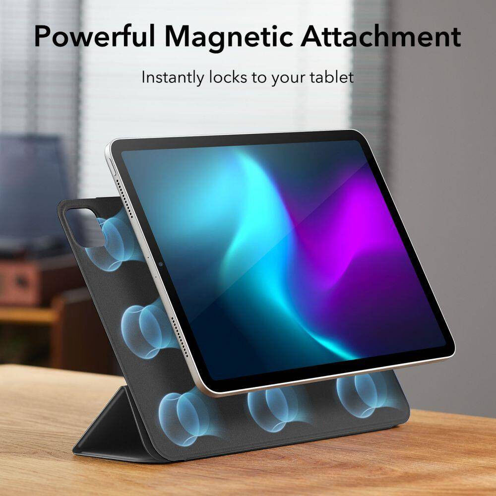 ESR Rebound Magnetic iPad Pro 11 Hoes Tri-Fold Book Case Blauw afbeelding 6