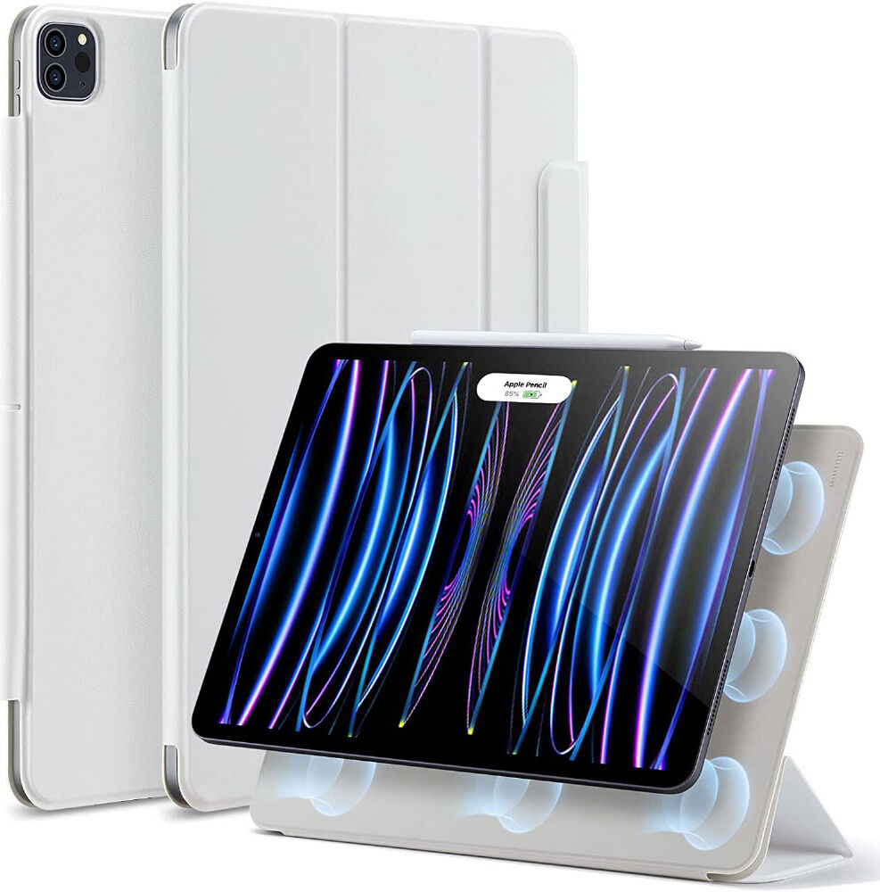 ESR Rebound Magnetic iPad Pro 11 Hoes Tri-Fold Book Case Wit afbeelding 1