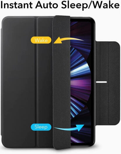 ESR Rebound Magnetic iPad Pro 11 Hoes Tri-Fold Book Case Wit afbeelding 2