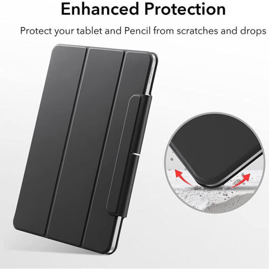 ESR Rebound Magnetic iPad Pro 11 Hoes Tri-Fold Book Case Wit afbeelding 8