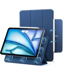 ESR Rebound Magnetic with Clasp iPad Air 5 2022/Air 4 2020/iPad Pro 11 2018 Navy Blue afbeelding