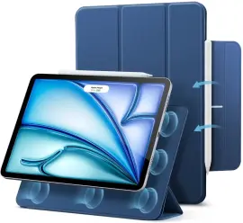ESR Rebound Magnetic with Clasp iPad Air 5 2022/Air 4 2020/iPad Pro 11 2018 Navy Blue