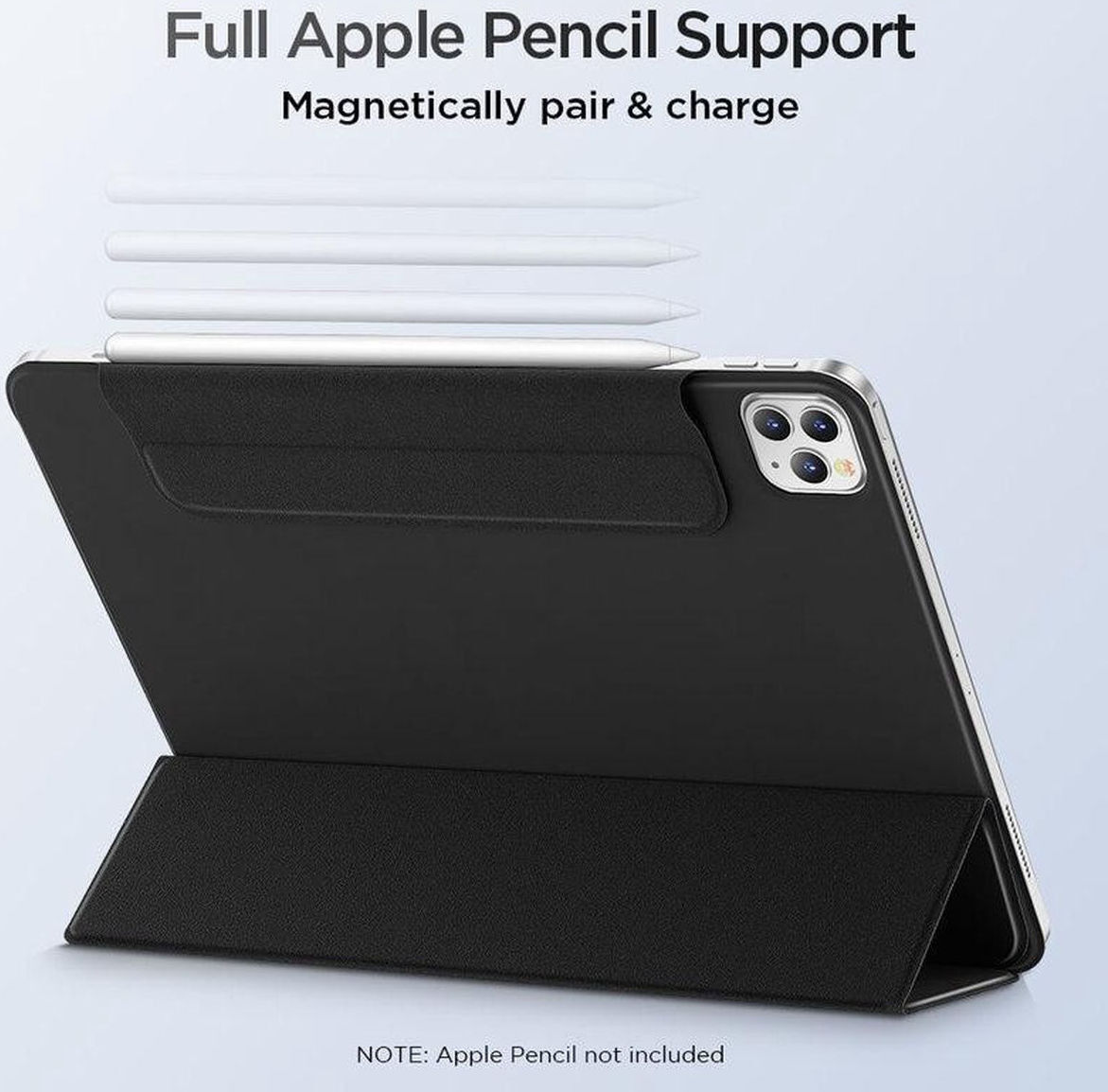 ESR Rebound Magnetic Apple iPad Air 2020 / 2022 Hoes Tri-Fold Paars afbeelding 5