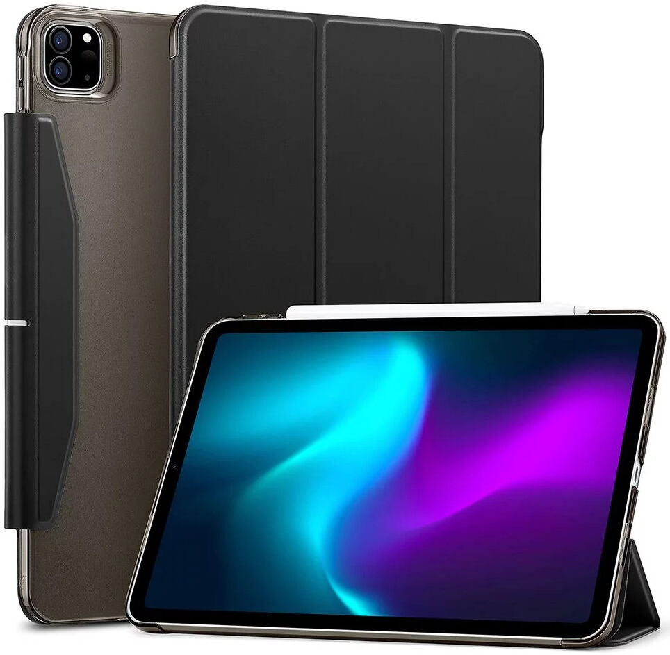 ESR Ascend Apple iPad Pro 11 (2021/2022) Hoes Tri-Fold Book Case Zwart afbeelding 1