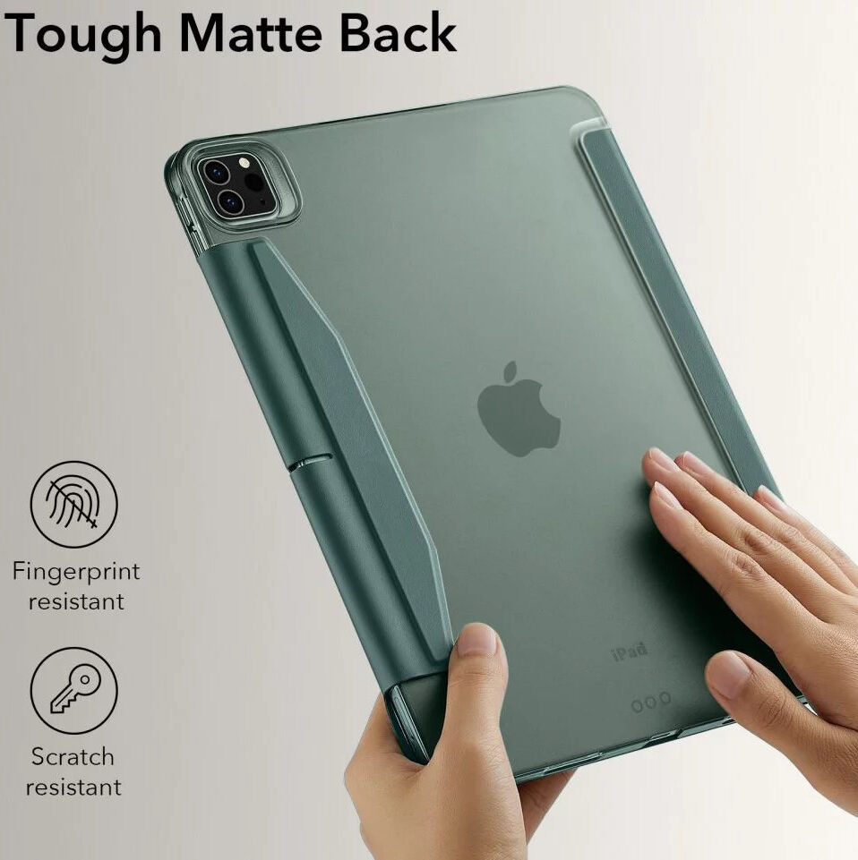 ESR Ascend Apple iPad Pro 11 (2021/2022) Hoes Tri-Fold Book Case Groen afbeelding 5