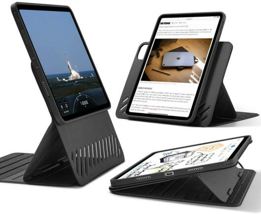 ESR Sentry Stand Case Apple iPad Pro 11 2021/2022 Hoes Book Case Zwart afbeelding 5