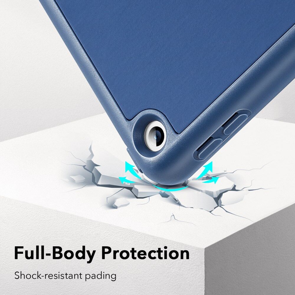 ESR Rebound Pencil Book Case Apple iPad 10.2 2019/2020/2021 Hoes Blauw afbeelding 7