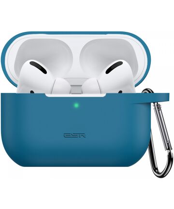 ESR Bounce Apple AirPods Pro 1/2 Hoesje Siliconen Blauw Hoesjes