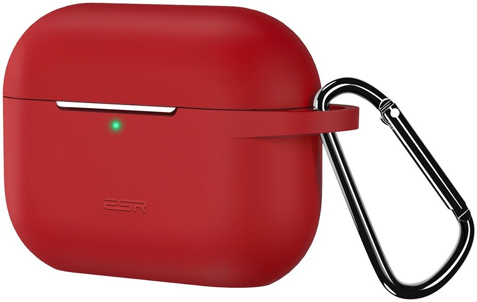 ESR Bounce Apple AirPods Pro 1/2 Hoesje Siliconen Rood afbeelding 2