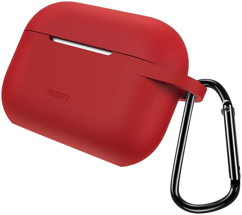 ESR Bounce Apple AirPods Pro 1/2 Hoesje Siliconen Rood afbeelding 12