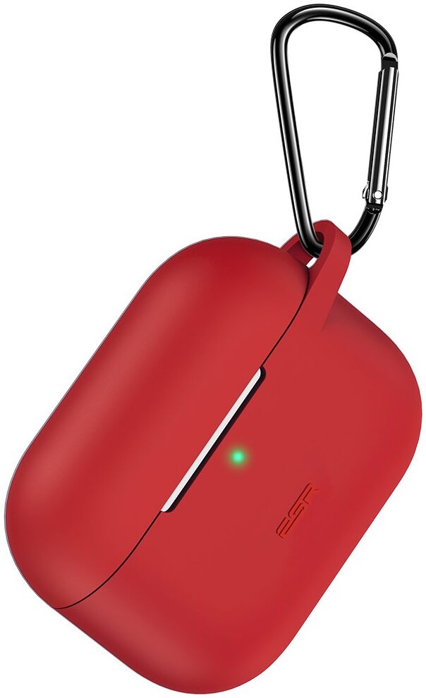 ESR Bounce Apple AirPods Pro 1/2 Hoesje Siliconen Rood afbeelding 11