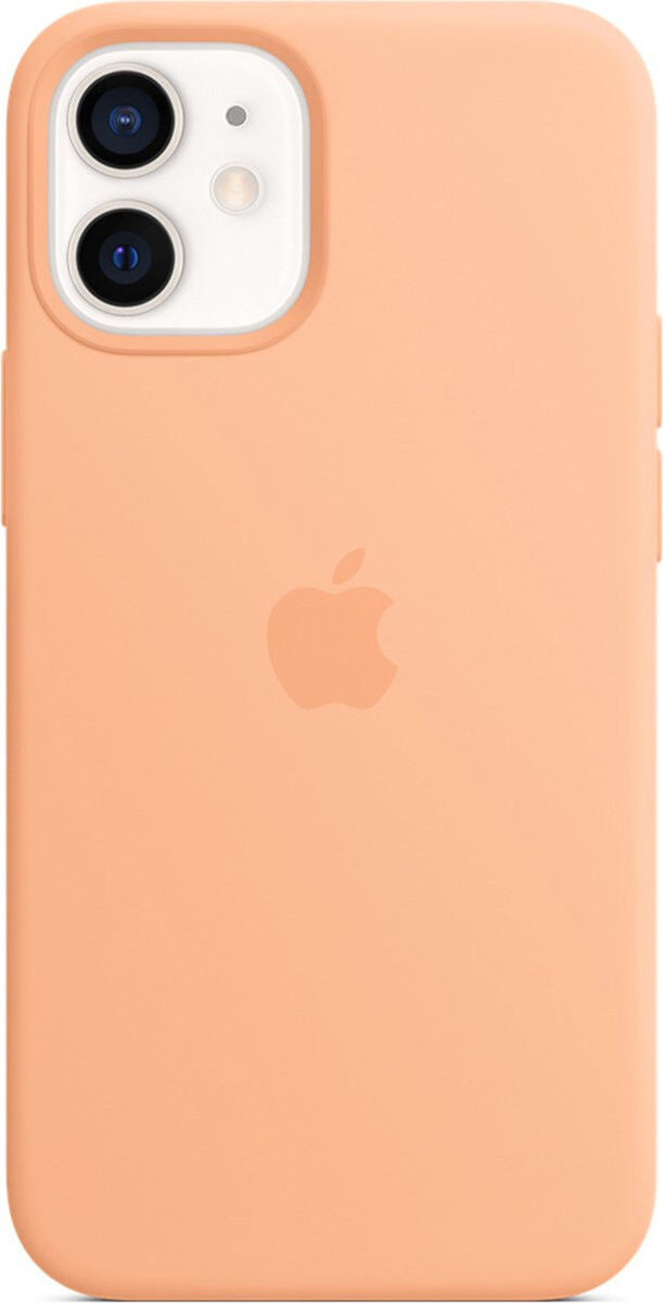 Origineel Apple iPhone 12 Mini Hoesje MagSafe Silicone Case Licht Roze afbeelding 1