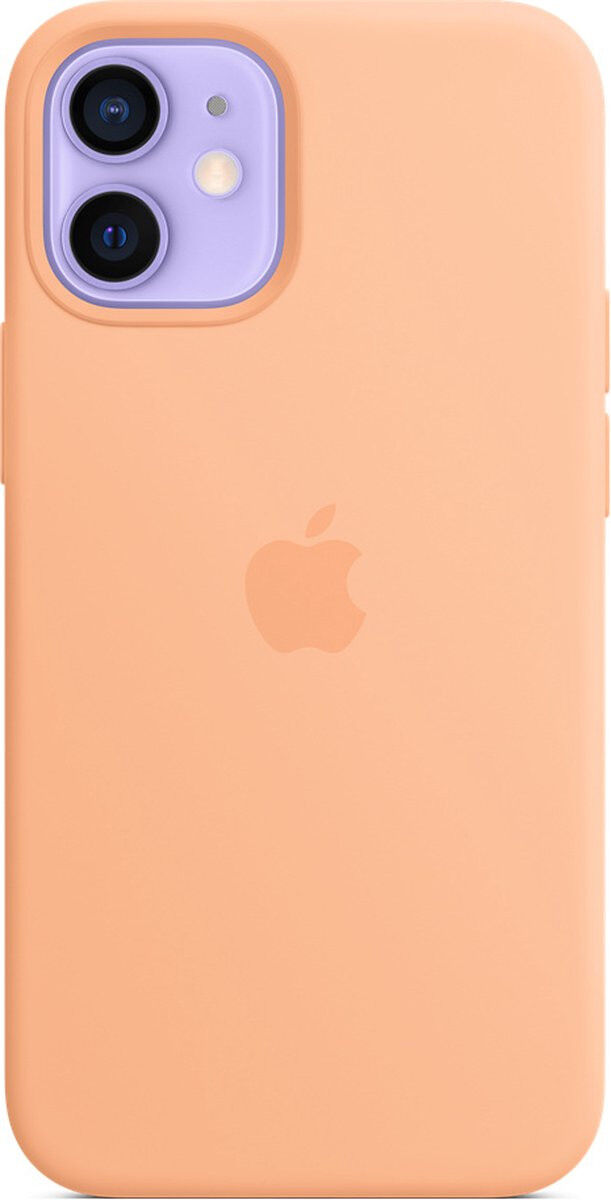 Origineel Apple iPhone 12 Mini Hoesje MagSafe Silicone Case Licht Roze afbeelding 2