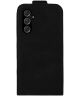 Rosso Element Samsung Galaxy A14 Hoesje Verticale Flip Case Zwart