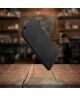 Rosso Element Samsung Galaxy A34 Hoesje Verticale Flip Case Zwart