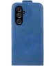 Rosso Element Samsung Galaxy S23 Hoesje Verticale Flip Case Blauw