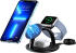 Choetech 3-in-1 Draadloze Oplaadstation iPhone/AirPods/Watch Zwart afbeelding 1