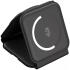 Choetech 3-in-1 Opvouwbare Draadloze Lader iPhone/AirPods/Watch Zwart afbeelding 2