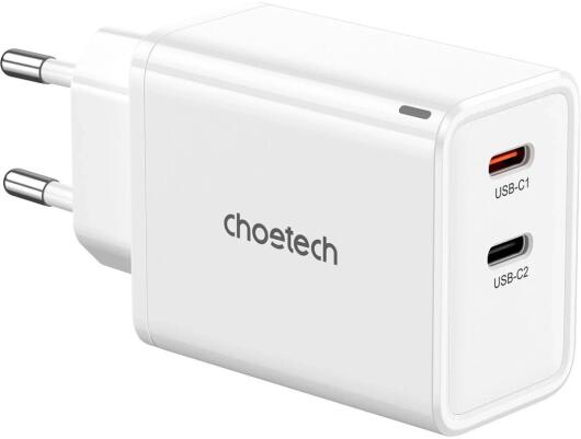 Choetech 65W GaN Snellader Adapter Telefoon/Tablet/Laptop/MacBook afbeelding 1