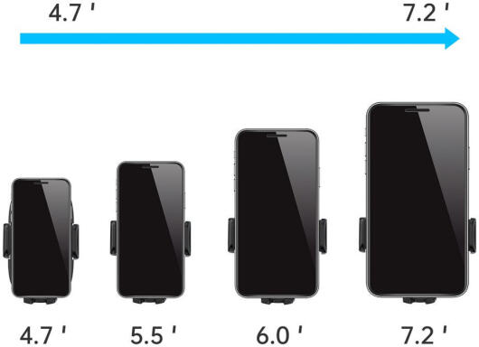 Choetech 360° Verstelbare Ventilatierooster Telefoonhouder Auto Zwart afbeelding 5