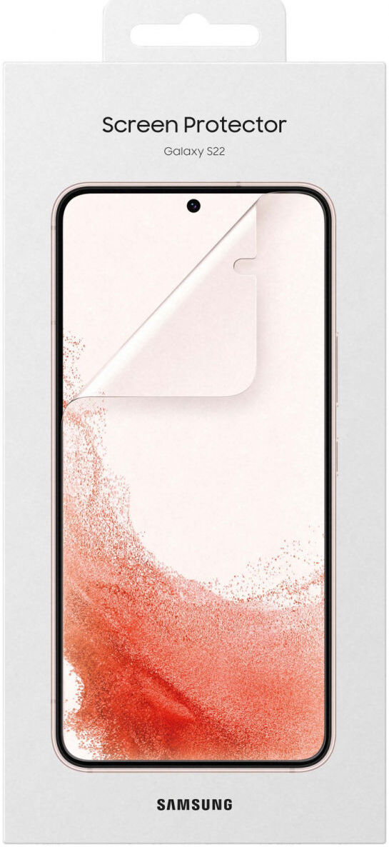 Origineel Samsung S22 Bundel - Clear Cover Transparant + Folie 2-Pack afbeelding 4
