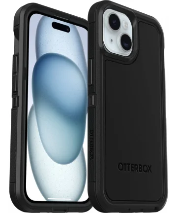 OtterBox Defender XT Apple iPhone 15 Hoesje MagSafe Zwart Hoesjes