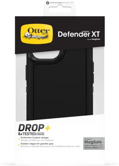OtterBox Defender XT Apple iPhone 15 Hoesje MagSafe Zwart afbeelding 9