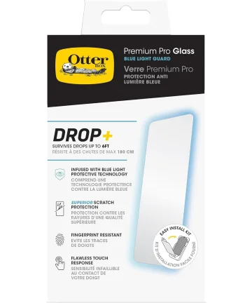 OtterBox Premium Pro Glass Apple iPhone 15 Blue Light Screen Protector Screen Protectors