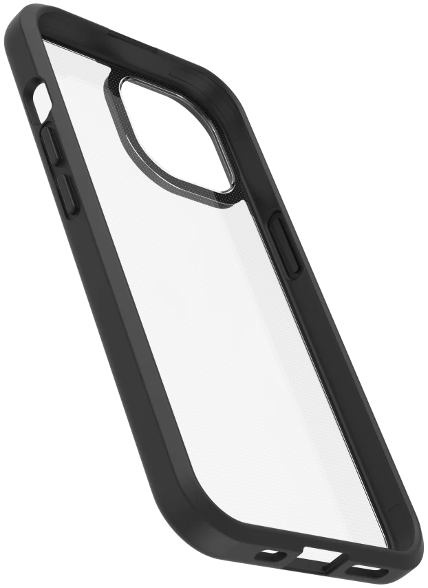 OtterBox React Apple iPhone 15 Hoesje Back Cover Transparant Zwart afbeelding 4