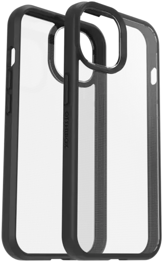OtterBox React Apple iPhone 15 Hoesje Back Cover Transparant Zwart afbeelding 2