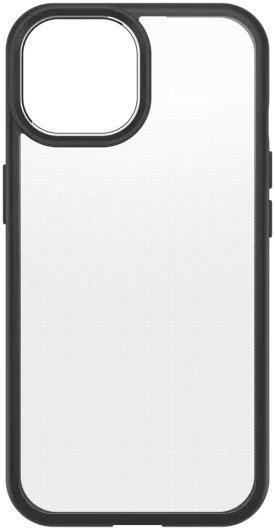 OtterBox React Apple iPhone 15 Hoesje Back Cover Transparant Zwart afbeelding 1