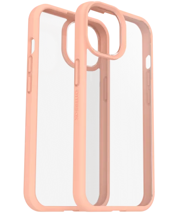 OtterBox React Apple iPhone 15 Hoesje Back Cover Transparant Roze Hoesjes