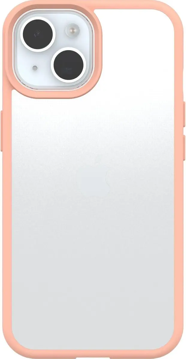 OtterBox React Apple iPhone 15 Hoesje Back Cover Transparant Roze afbeelding 3